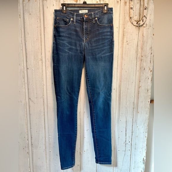 Madewell 10” High Rise Skinny Jeans Size 29 - Picture 5 of 10